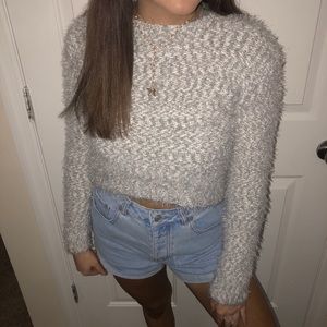 cropped sweater